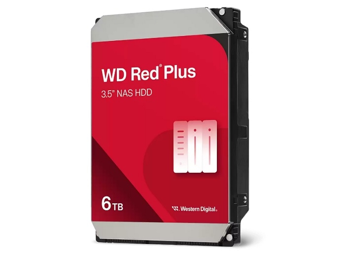 Accesorii Supraveghere - HDD 6TB WESTERN DIGITAL, SERIA RED PLUS