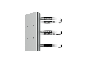 ADAPTOR MONTARE PE STALP ORIZONTAL, DIN INOX