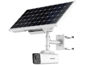CAMERA COLORVU CU PANOU FOTOVOLTAIC, 4MP LED30M