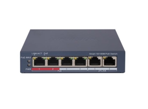 SWITCH SMART MANAGED CU 6 PORTURI (4 POE)