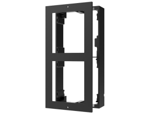RAMA NEAGRA PENTRU 2 MODULE HIK G2, APARENT