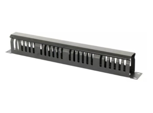 GHIDAJ ORIZONTAL PATCHCORD-URI, METALIC, 1U