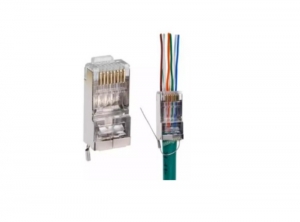 MUFA EZ FTP CAT5E RJ45 PENTRU CABLU ECRANAT 1.0MM