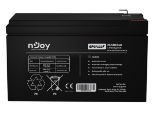 ACUMULATOR UPS, 12V, F2(T2), PB-ACID AGM