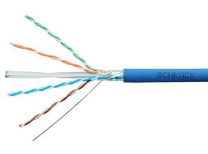 CABLU F/UTP CAT.6, 4X2XAWG24/1, LS0H - 500M