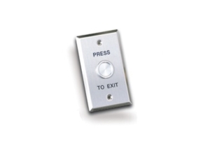 BUTON EXIT CU SWITCH DIN ALUMINIU, NO