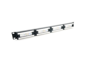 PATCH PANEL 24 PORTURI, 1U, UTP CAT.5E, KRONE+110