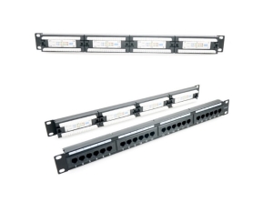 PATCH PANEL CU 24 PORTURI, 1U, UTP CAT.6