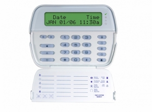 TASTATURA LCD 64 ZONE CU MODUL RECEPTOR RADIO