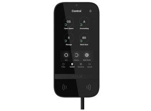 TASTATURA CABLATA CU TOUCHSCREEN, NEAGRA