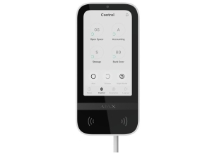 TASTATURA CABLATA CU TOUCHSCREEN, ALBA