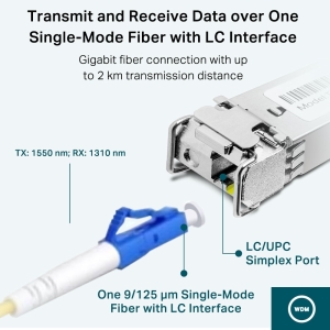 MODUL SFP BIDIRECTIONAL, Tx1550nm / Rx1310nm