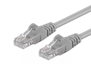 PATCH CORD UTP RJ45-RJ45 CAT.6, LSZH, 1M, GRI