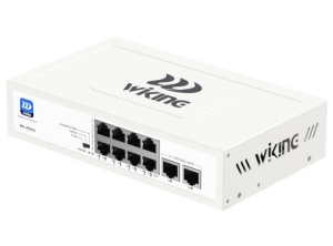 SWITCH UNMANAGED CU 10 PORTURI (8 POE) 1000MBPS